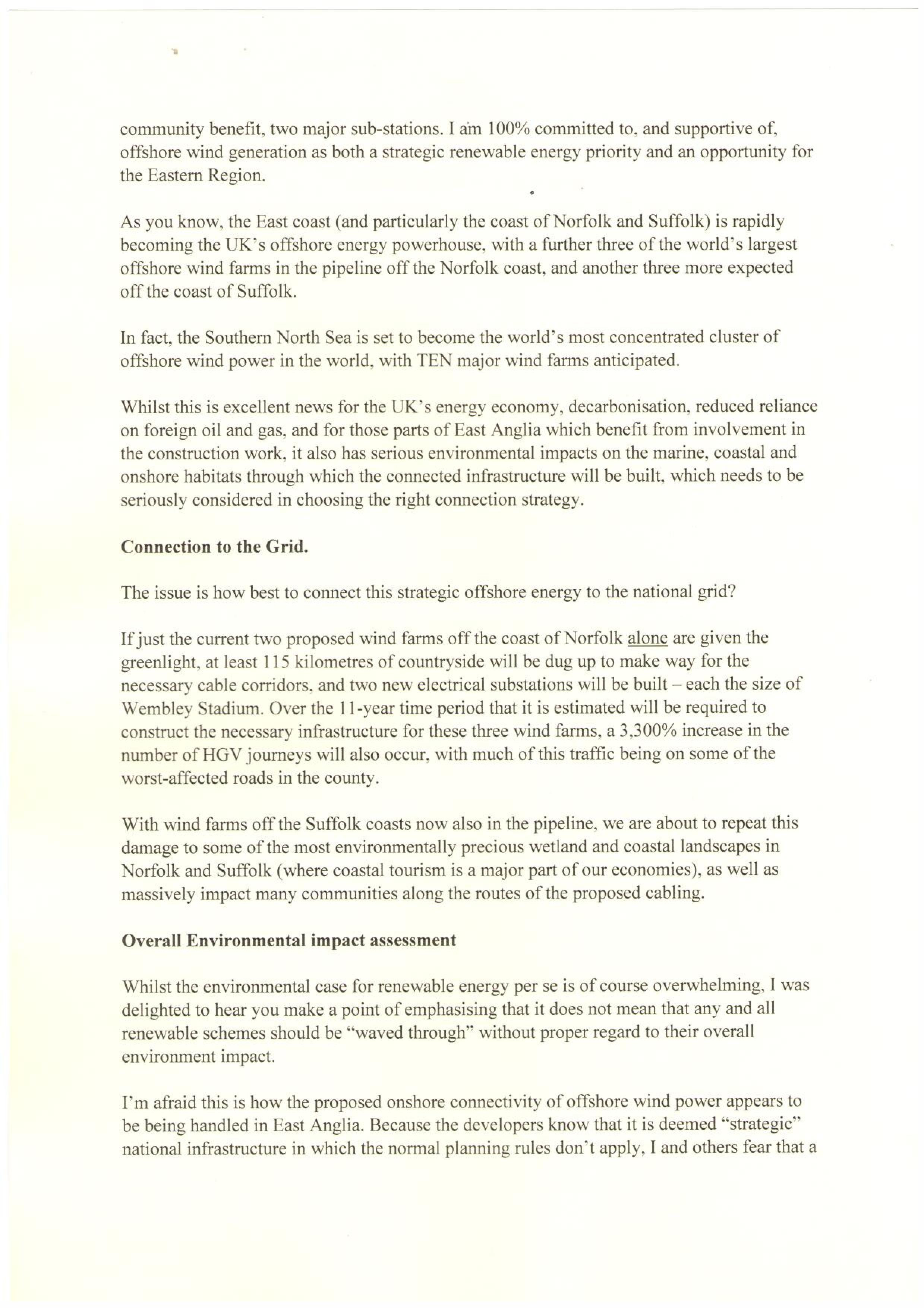BEIS Letter Suffolk Norfolk Energy 2.