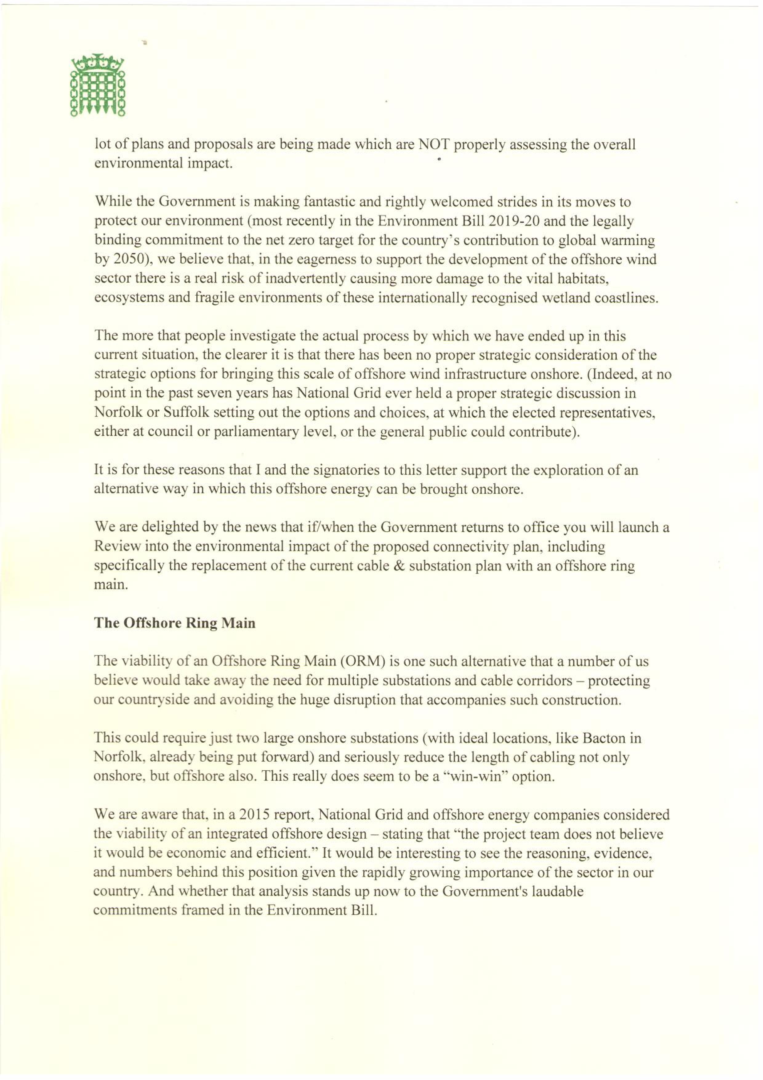 BEIS Letter Suffolk Norfolk Energy 3.