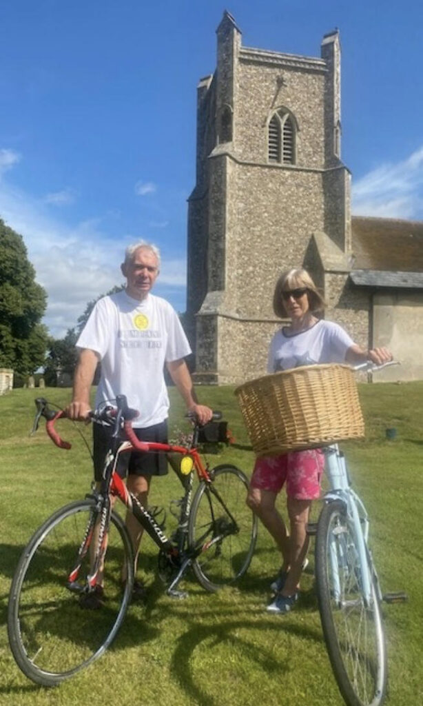 Ian & Mary cycle for Suffolk Historic Churches