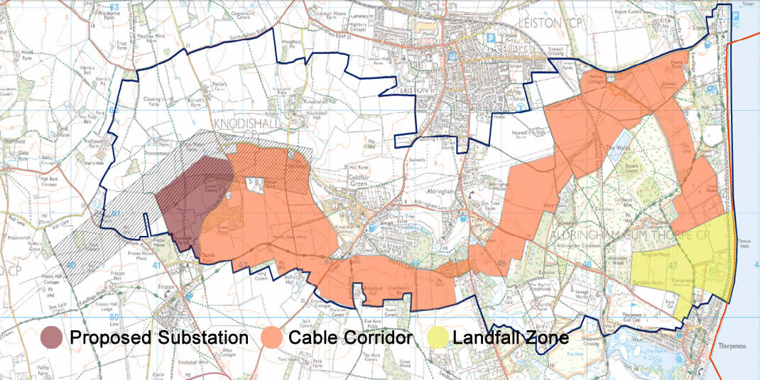 Scottish Power cable corridor land access rights and consent.