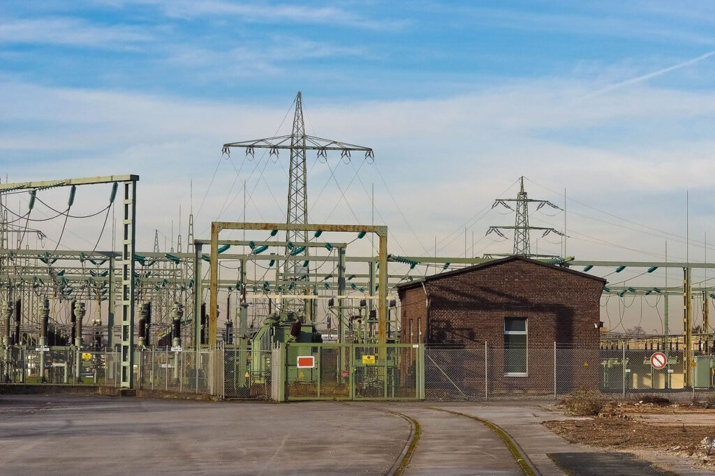 Offshore windfarm onshore substation and damage to countryside